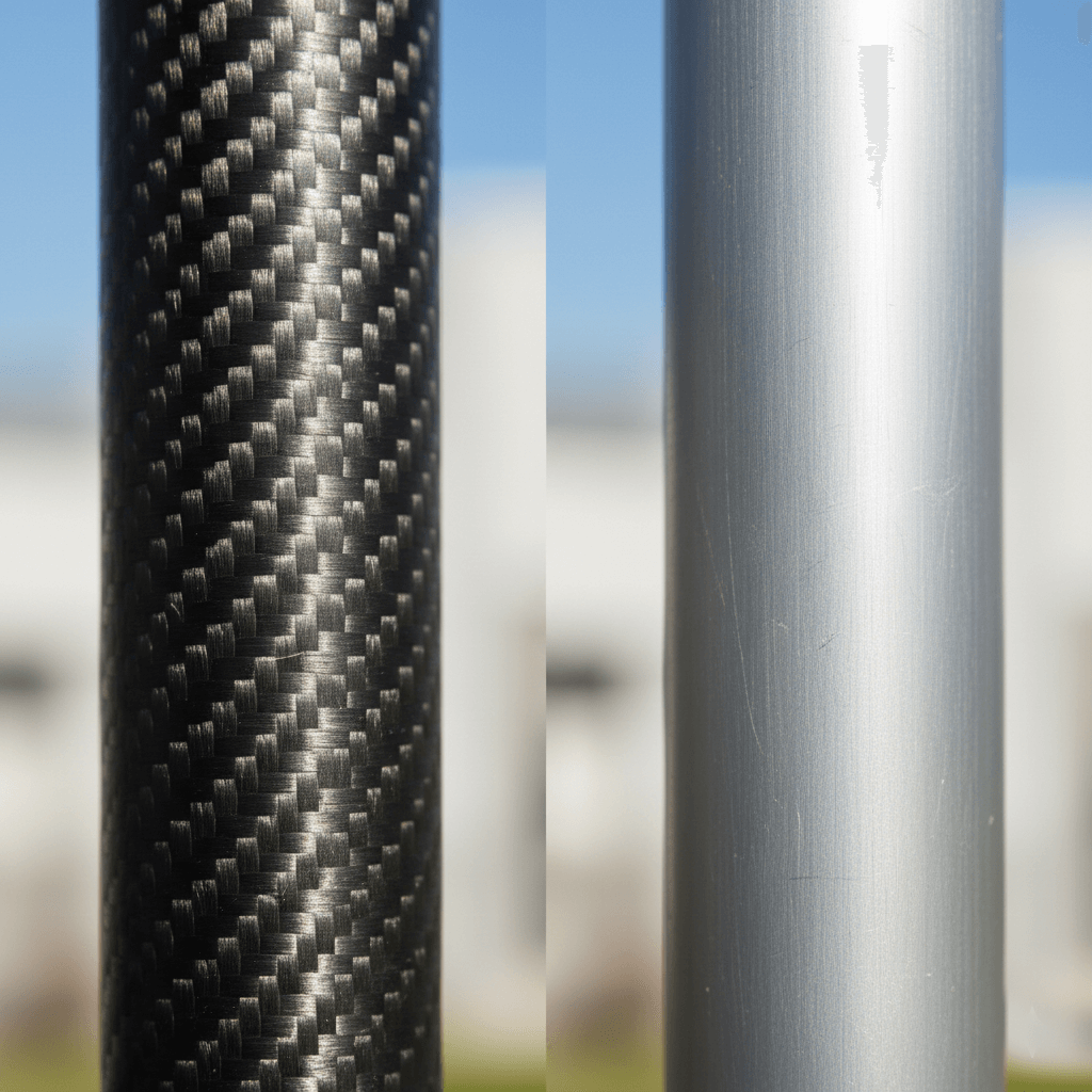 Carbon vs. Aluminum: Choosing the Right Gutter Poles for Professional Cleaners