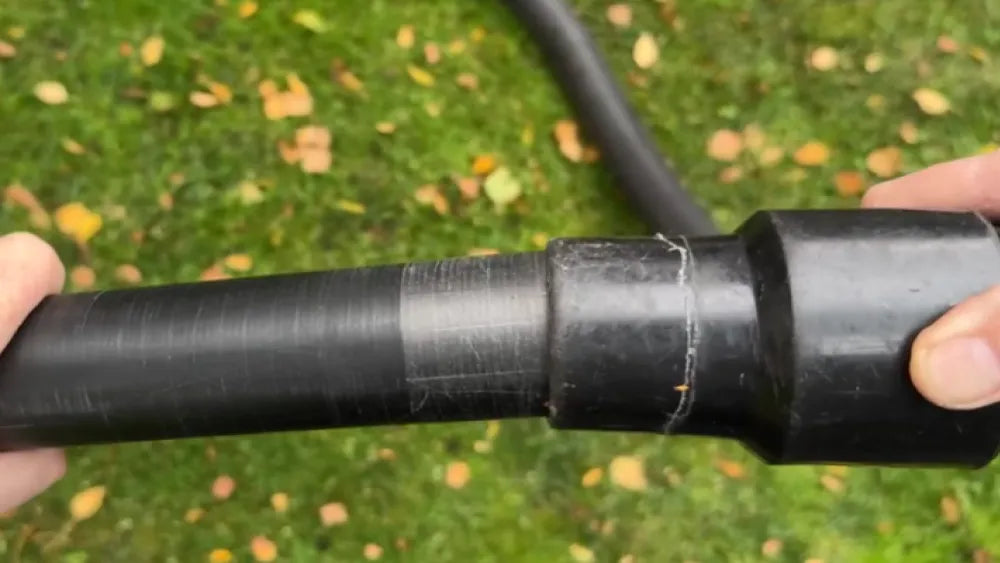 How to Insert the Carbon Gutter Pole into the Vacuum Hose