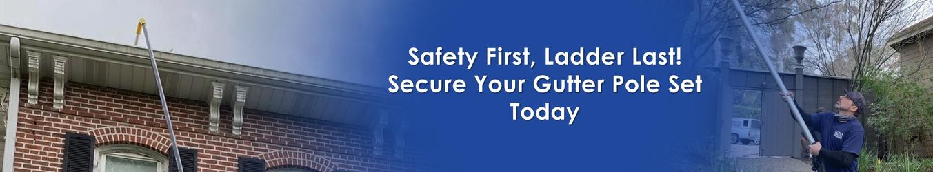 GutterProVac's top selling gutter pole sets.