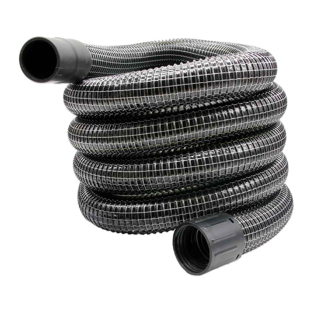 2 Wide, 50ft Wire Reinforced Hose - Compatible with 16 & 20 Gallon Cl