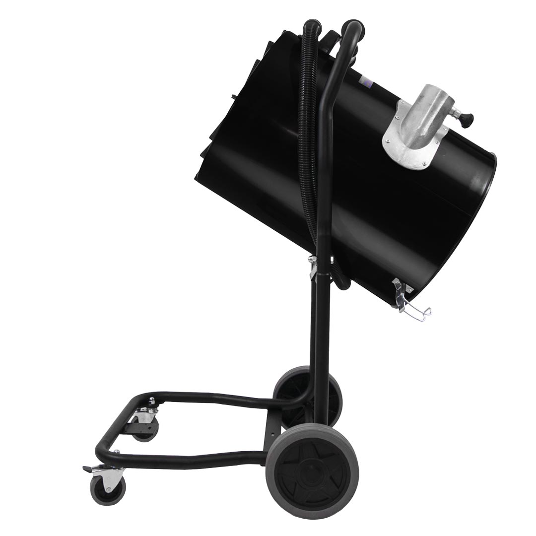 20 Gallon Cyclone 2200W Polypropylene Residential Gutter Vacuum, 20 Foot Aluminum Pole Kit and Bag