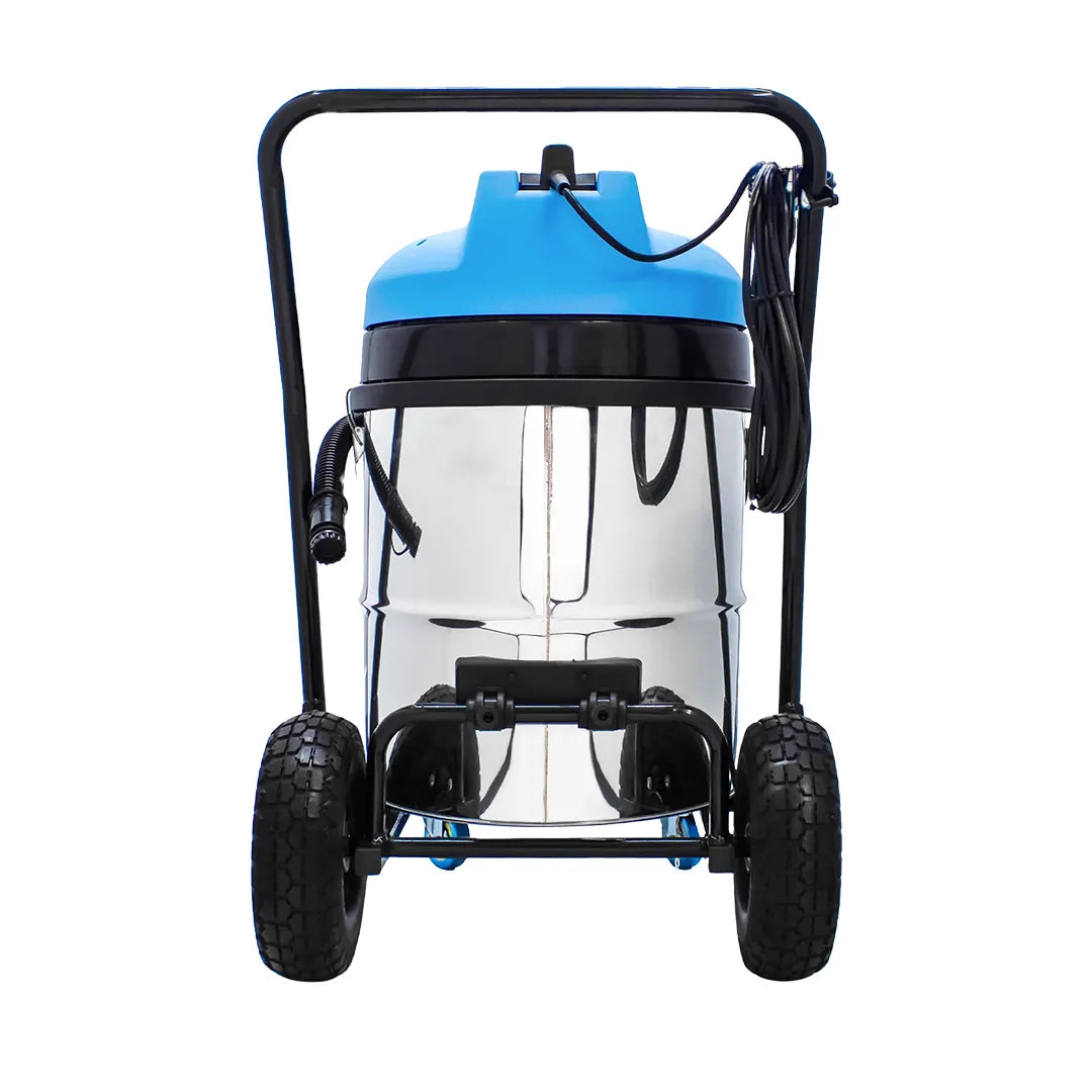 16 Gallon Cyclone Classic Pro Gutter Vacuum, 40 Foot Aluminum Gutter Poles and Pole Carry Bag