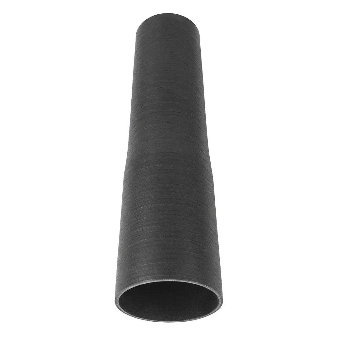 Tapered black silicone clamping pole adapter showing a wide bottom opening.