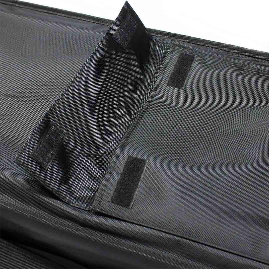 Interior Velcro flap pocket inside the GutterProVac carry bag
