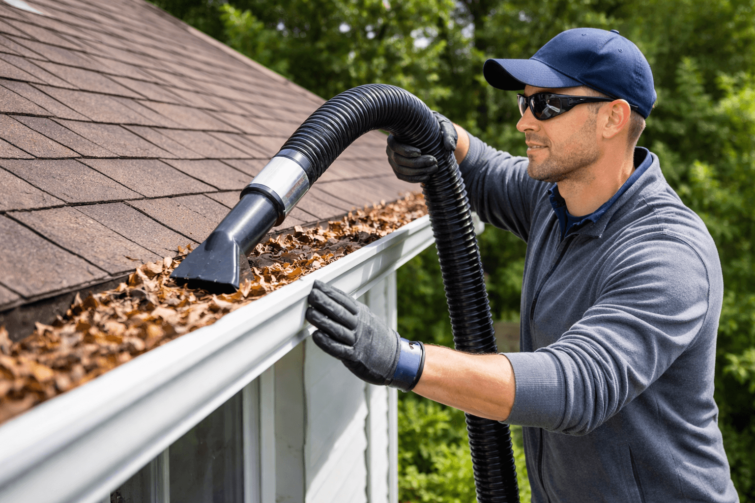 A Professional's Guide to Gutter Vacuum Systems