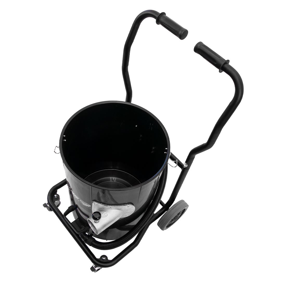 Cyclone 2400W 20 Gallon Domestic (120v) Gutter Vacuum  with 20 Foot Carbon Fiber Clamping  Poles and Bag