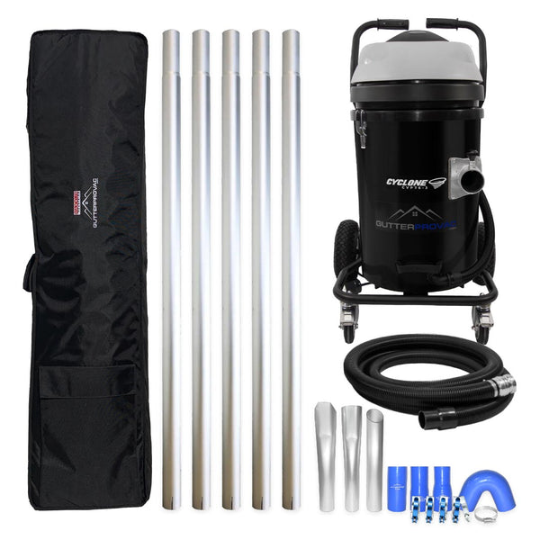 Cyclone II 3600W Polypropylene 20 Gallon Gutter Vacuum