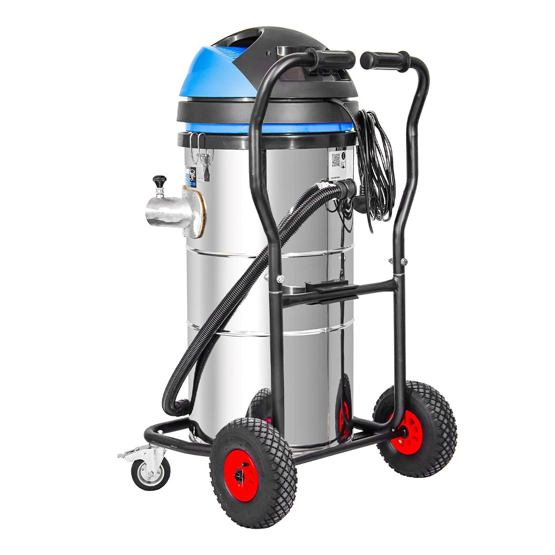 Cyclone II 3600W Stainless Steel 27 Gallon All Terrain Gutter Vacuum