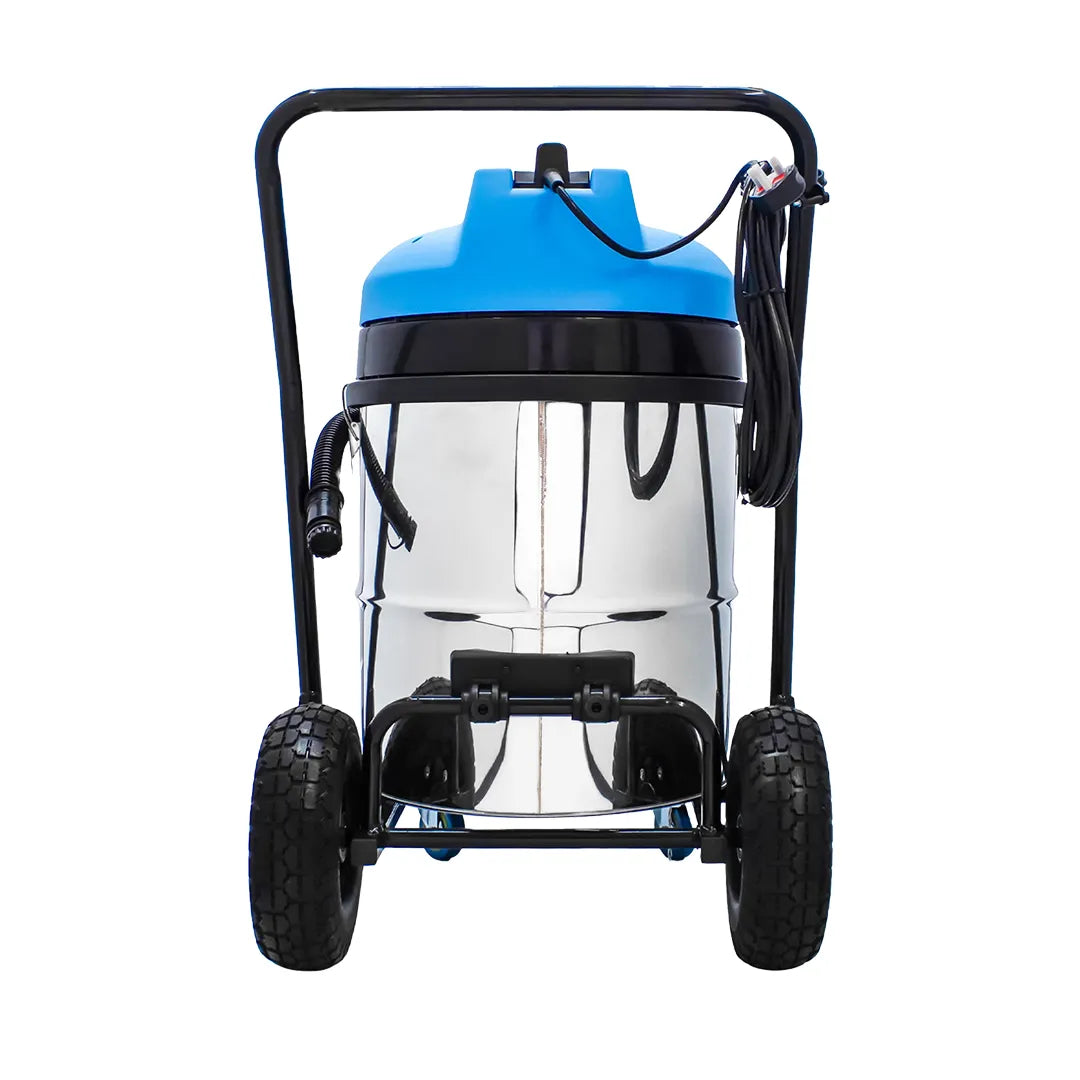 16 Gallon Cyclone Classic Pro Gutter Vacuum, 40 Foot Aluminum Gutter Poles and Pole Carry Bag