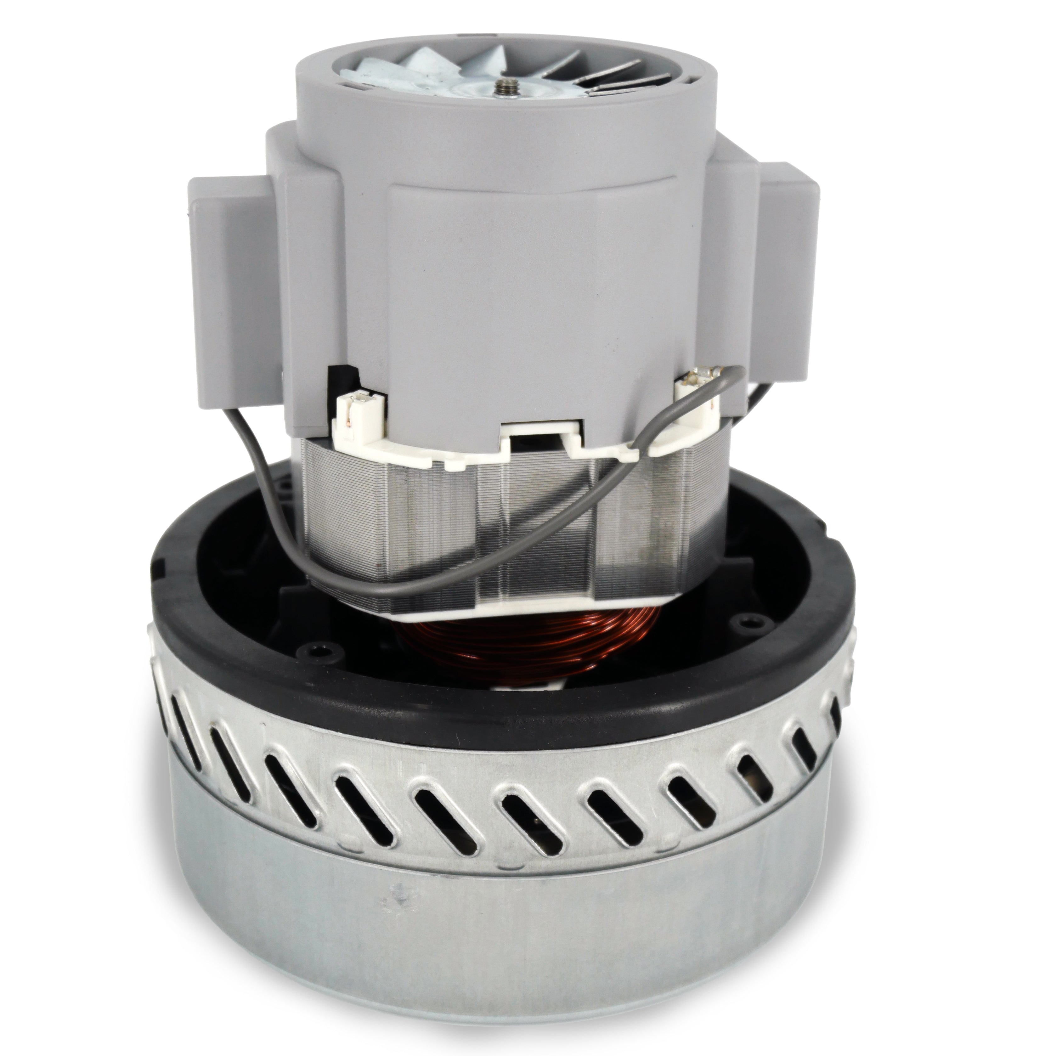 Vacuum cleaner motor on a white background