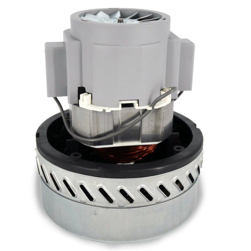 Vacuum cleaner motor on a white background