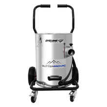 Cyclone II 3600W Stainless Steel 20 Gallon Gutter Vacuum with 40 Foot Carbon Fiber Clamping  Poles and Bag
