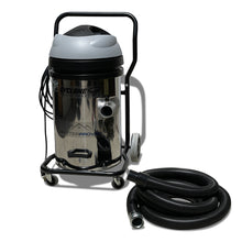 New: The "CYCLONE" Triple 3600 Professional Gutter Vacuum: 3 x 2 stage motors, stainless steel tank 240v 30A with HEPA filter & 2.8 inch (ID) cyclonic side inlet