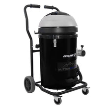 Cyclone 2400W 20 Gallon Domestic (120v) Gutter Vacuum with 20 Foot Carbon Push Fit Poles and Bag