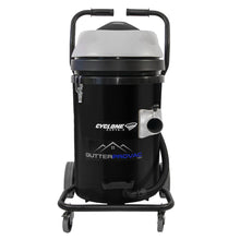 Cyclone 2400W 20 Gallon Domestic (120v) Gutter Vacuum with 20 Foot Carbon Push Fit Poles and Bag