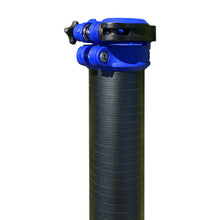 Gutter Vacuum Carbon Fiber Clamping 40 Foot Pole Kit (10 Poles) with Silicone Accessories