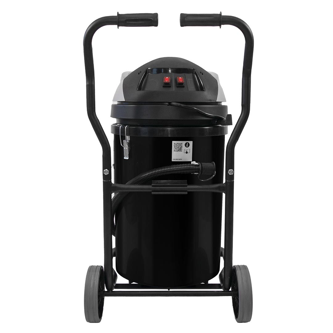 Cyclone 2400W 20 Gallon Domestic (120v) Gutter Vacuum with 20 Foot Carbon Push Fit Poles and Bag