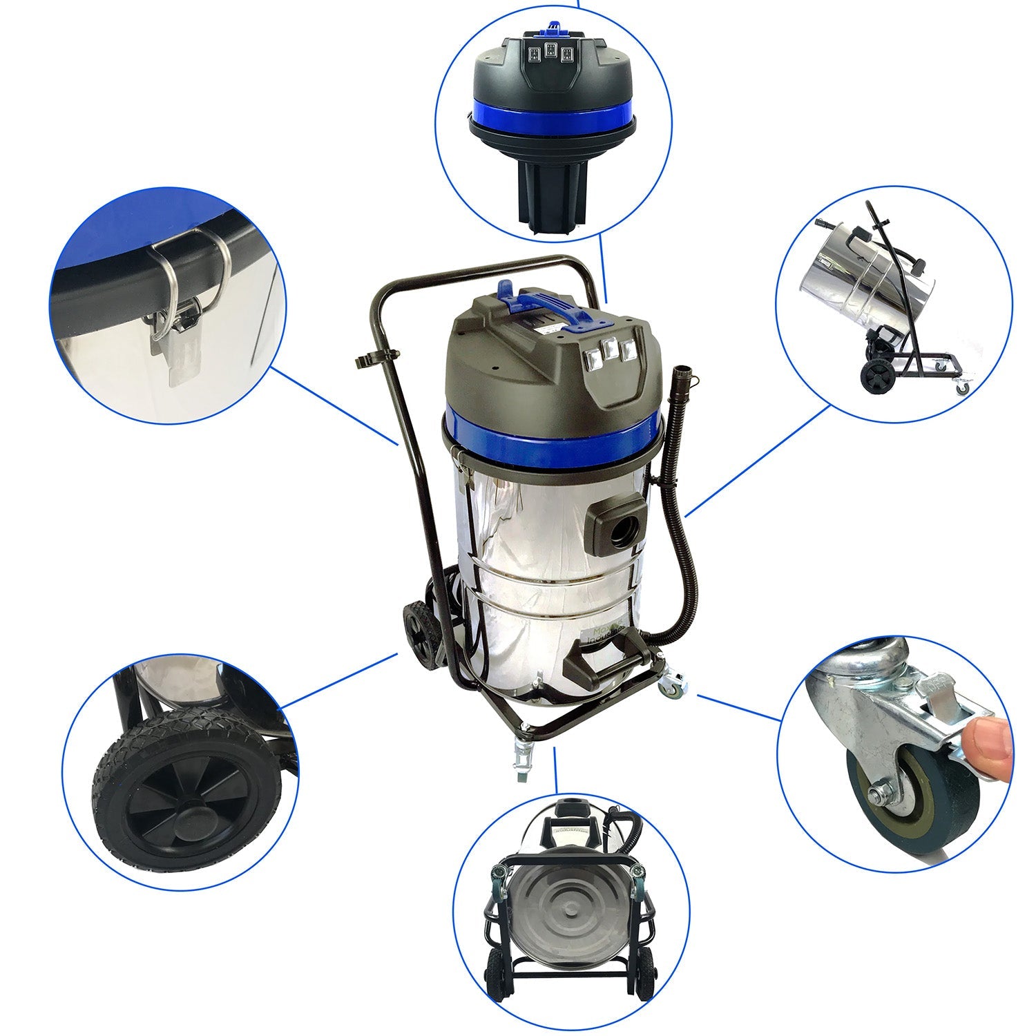 Gutter Pro Vac 20 Gallon Gutter Vacuum Infographic