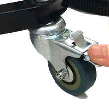Gutter Vacuum 16 Gallon Front Locking Caster Wheel